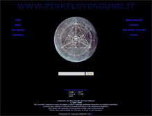 Tablet Screenshot of pinkfloydsound.it